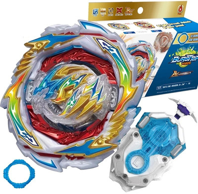 Authfort B-199 Booster Gattling Dragon .Kr.Cm'-10 Spinning Top With DB Launcher Set(Multicolor)