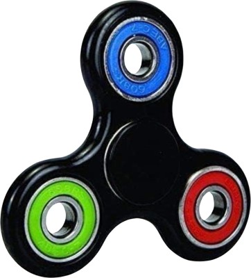 PREMSONS 608 Four Bearing Dual Colour Fidget Spinner(Red, Black)