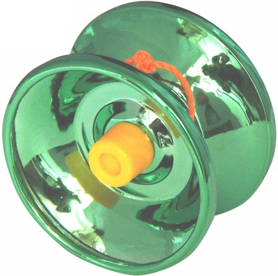 Zanco HIGH SPEED METAL ONE PIECE YOYO SPINNER TOY (Green)(Green)