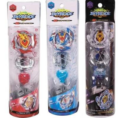 Bestie Toys Beyblaade Bursters Winning Valky,Zet Achiles and Emperor (Pack of 3)(Multicolor)