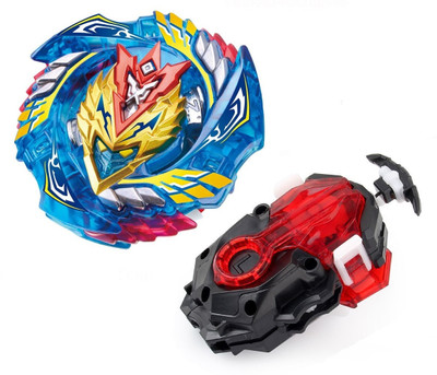 Authfort Bayblade DB B-184 Bay+Launcher LR & B-127 Cho-Z Vallkyriee top.Z.Ev Combo 2(Multicolor)