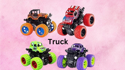 PVSOL Vehicle Toy, Broken Resistant Dual Inertia Plastic(pack of 1)(Multicolor)