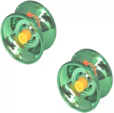 GROOVS HIGH SPEED METAL ONE PIECE YOYO SPINNER TOY SET OF 2(Multicolor)