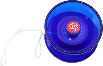 asian High Speed Glossy Yo-Yo with super fine bearing and String for kids(Blue)