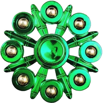 Joytify Eight sided metal fidget spinner toy for kids Multicolor Design-1 (As Available)(Multicolor)