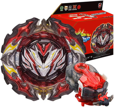 Authfort B-195 Prominence Valky .Ov.at'-0 Spinning Top Battling B-184 Custom DBLauncher(Multicolor)