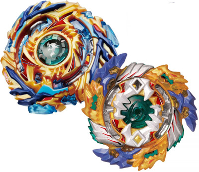 Authfort B-122 Starter Geist Fafnr.8'.Ab & B-79 Drain Fafn.8.Nt Spinning Top Gyro(Multicolor)