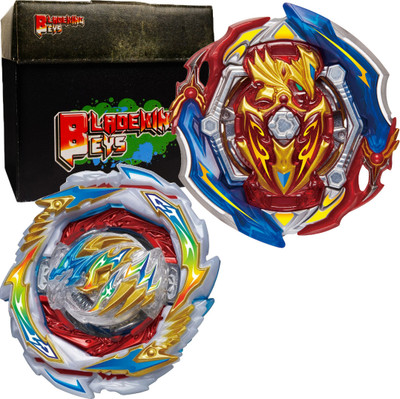 BLADEKING BEYS Random Booster set B199 Gatling Dragon + B150 Union Achilless + Toy Storage Box(Multicolor)