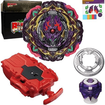 BLADEKING BEYS B206 Barricade Lucifer + String Launcher LR + carton toy storage box(Multicolor)