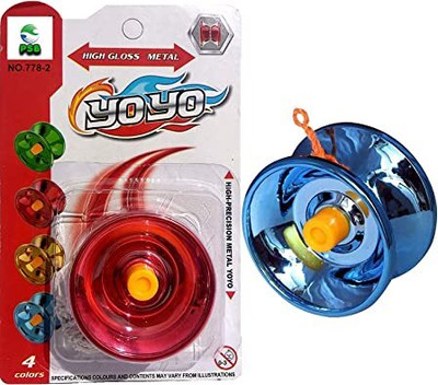 AVIKA Metal Yoyo High Speed Yoyo-2 pcs(Green, Red, Blue, Multicolor)