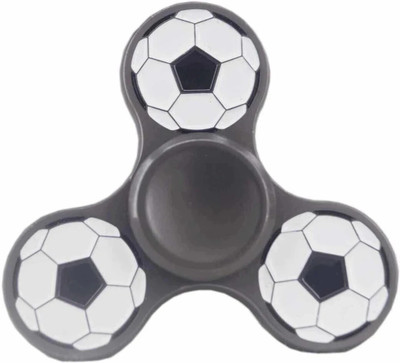 PREMSONS Football Metal Spinner with Smooth Spin(Grey)