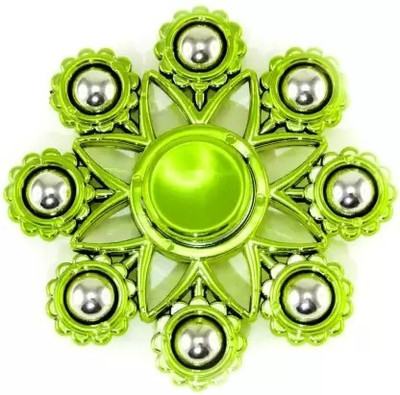 3 Jokers 8 Ball Chrome edition Ultra High Speed Metal Fidget Spinner Kids Toy(Multicolor)
