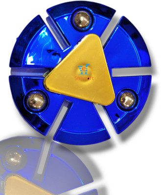 Shivsoft Mettalic Big Size Fidget Puzzle Ball Bearing Spinner(Multicolor)