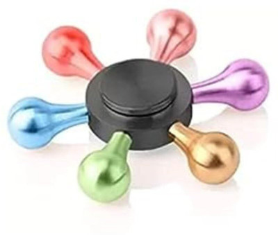PREMSONS Fidget Spinner Toy Ultra Durable Stainless Steel Bearing High Speed Spins Precision Metal Hand spinner Focus Anxiety Stress Relief Color May Vary(Multicolor)