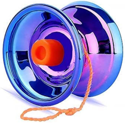 Aganta Yoyo High Gloss high Speed Metal YoYo Spinner Toy(Multicolor)