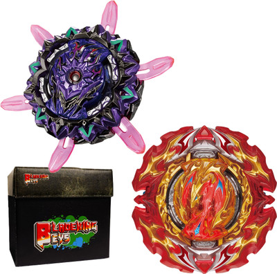 BLADEKING BEYS B169 Variant Lucifer Mobius 2D +B191-02 Prominence Phoenix Tapered Metal Un10(Multicolor)