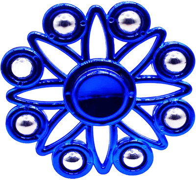 Deeshora High Ultra smooth metal long spining time Out Door Indoor Games Spinner(Blue)