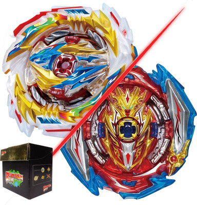 BLADEKING BEYS Rndom Booster B171 Tempest Dragon Charge M.1A + B173-01Infinite Achilles Dim' 1B(Multicolor)