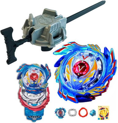 CrazyBuy Beyblade Brustt B-73 Starter God .6V.Rb with launcher(Multicolor)