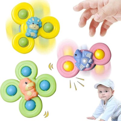 GRANTHI ENTERPRISE Butterfly Spinners Toy Waterproof Suction Cup Spinning Top Rotating(Multicolor, Red)