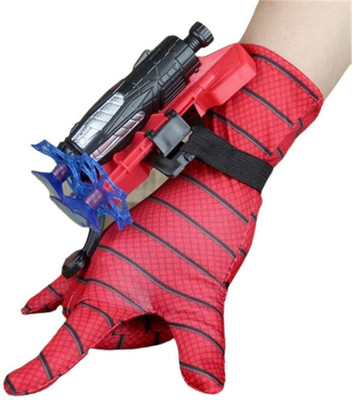 Bahizo Spiderman Web Shooter Cross Bow Launcher(Red)