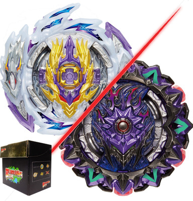 BLADEKING BEYS Rndom Booster B168 Rage Longinus Destroy'3A + B169 Variant Lucifer Mobius 2D(Multicolor)