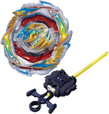 Authfort B-199 Booster Gatling Dragon .Kr.Cm'-10 Spinning Top With LR Launcher Set(Multicolor)