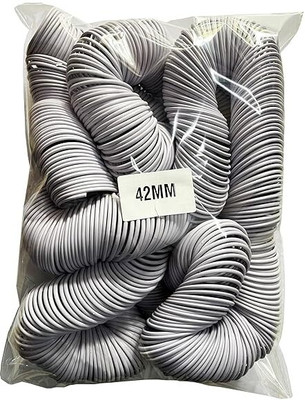 GPN PRINT 42 MM Spiral Binding White Heavy Quality Plastic Spiral Ring/Coil/Loop Manual Ring Binder