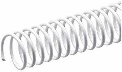 canoff Spiral Binding Ring 30 MM White Manual Ring Binder