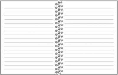 RAMKE Spiral Binding Ring 30MM White Manual Ring Binder