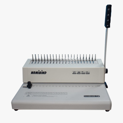 NAMIBIND Mini Comb Binding Machine A4 Size C-12 Manual Comb Binder