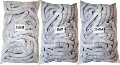 GPN PRINT Spiral Binding Ring White Size 15mm, 18mm, 20mm, (Pack of 3 Packet) Manual Ring Binder