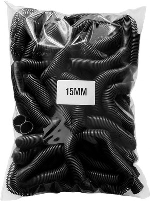 AROPS Black Spiral Binding Ring - 15mm - Pack of 1 Kg - For Projects, Documents Manual Ring Binder