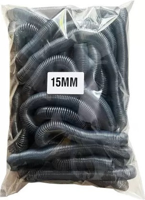 GPN PRINT 15 MM Transparent Spiral Binding Heavy Quality Plastic Spiral Ring/Coil/Loop Manual Ring Binder