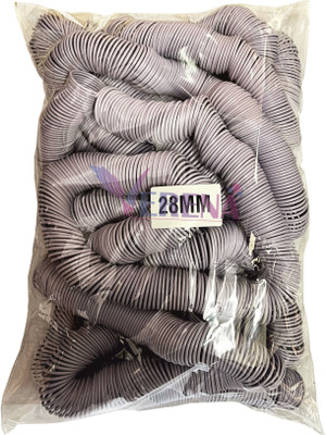 verena 28 MM Spiral Binding White Heavy Quality Plastic Spiral Ring/Coil/Loop Manual Ring Binder