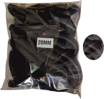 Kosh Spiral Binding Ring 20mm, black (Pack of 1 packet) Manual Ring Binder