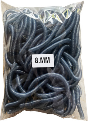 verena 8 MM Transparent Spiral Binding Heavy Quality Plastic Spiral Ring/Coil/Loop Manual Ring Binder