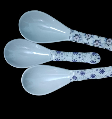 Gayathiristores Melamine Serving Spoon Set(Pack of 3)