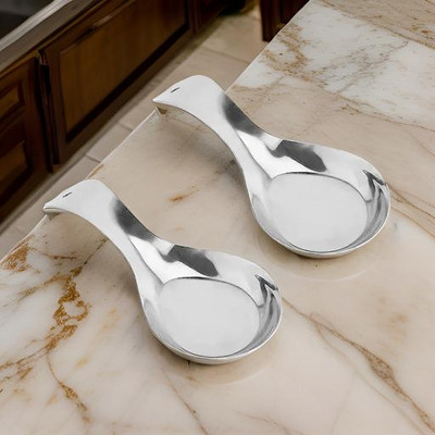 ARSCART Rest spoon Stainless Steel Cream Spoon Set(Pack of 2)
