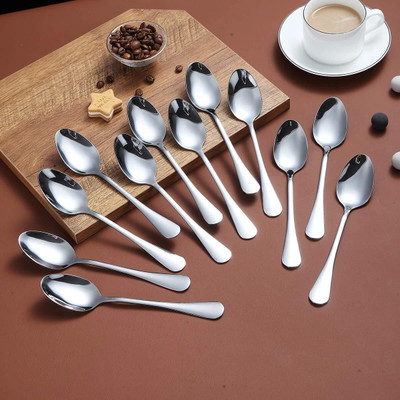 Convay 12 tea spoon Stainless Steel Ice Tea Spoon Set(Pack of 12)