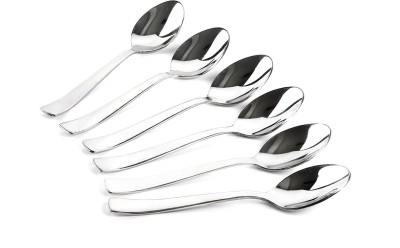 Parage 6 Pieces Table Spoon Set For Home & Kitchen, Dining Tableware Cutlery Set Stainless Steel Table Spoon Set(Pack of 6)