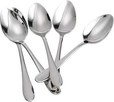 Fanqew 6 tea spoon set Stainless Steel Ice Tea Spoon Set(Pack of 6)
