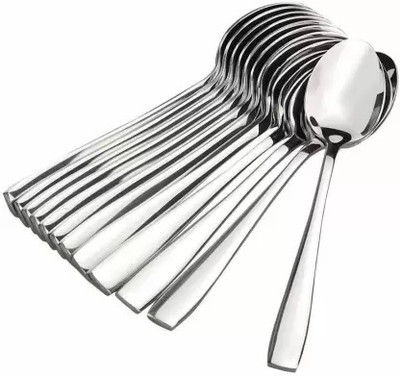HAPPY CART Stainless Steel Table Spoon Set(Pack of 12)