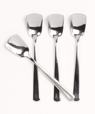 Convay Stainless Steel Ice-cream Spoon Set(Pack of 4)