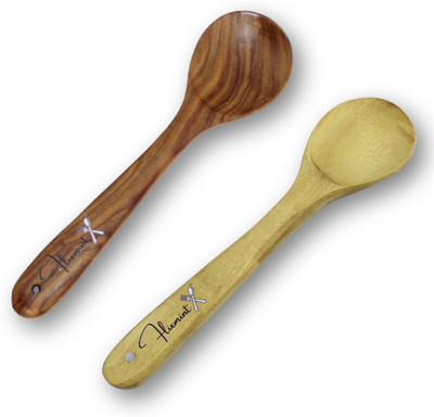 FLIXMINT FLIXMINT Wooden Table Spoon Set(Pack of 2)