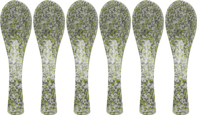 BATANIYA Melamine Soup Spoon Set(Pack of 6)