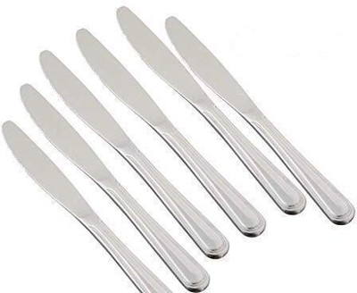 ARSCART Dinner Knife Set of 6Pcs Steel Table Spoon Set(Pack of 6)