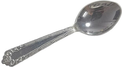 Astro Astro-D 999 Silver Spoon Medium Size for Bal Gopal 14gm Silver Sugar Spoon(Pack of 1)