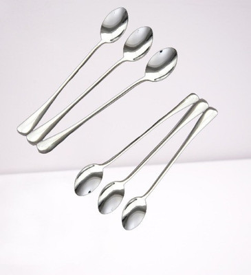 CRING Stainless Steel Ice-cream Spoon Set(Pack of 6)