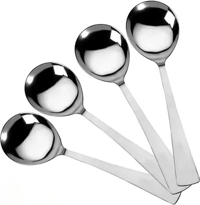 ARSCART Dhashu Stainless Steel Serving Spoon Set(Pack of 4)